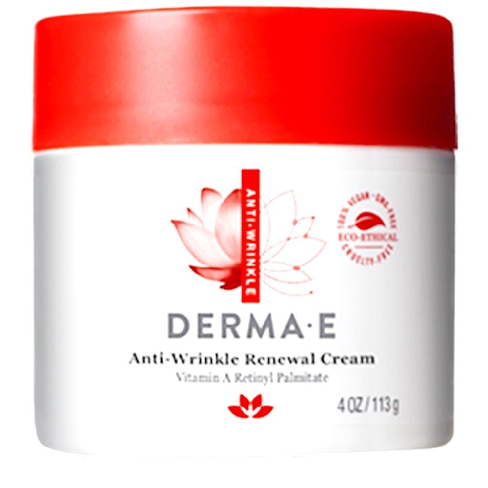 Anti-Wrinkle Renewal Cream DermaE Natural Bodycare 4 Ounces